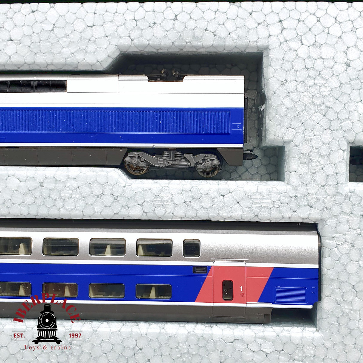 ♻️ Segunda mano - KATO K10916 TGV Duplex SNCF set tren eléctrico N escala 1:160