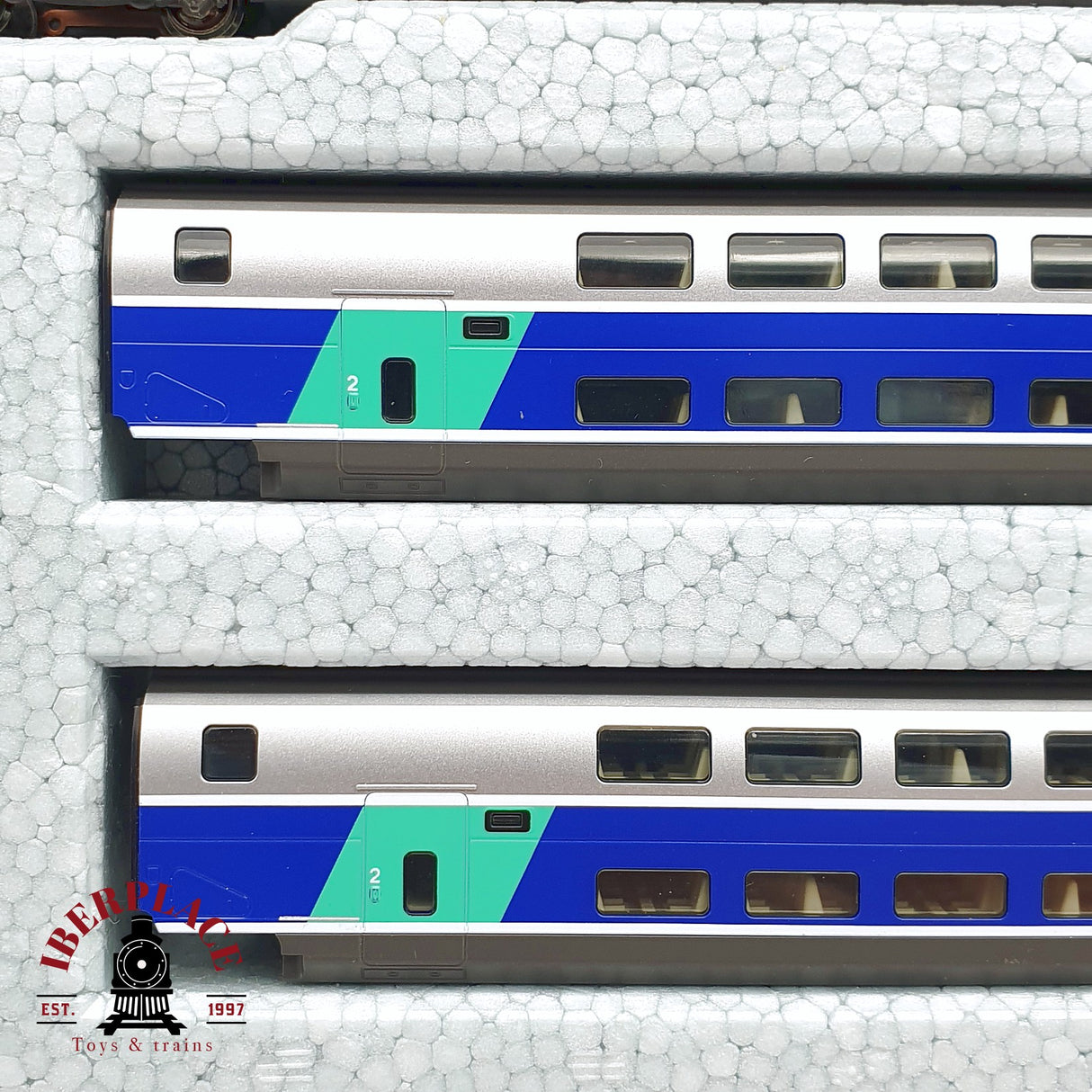 ♻️ Segunda mano - KATO K10916 TGV Duplex SNCF set tren eléctrico N escala 1:160