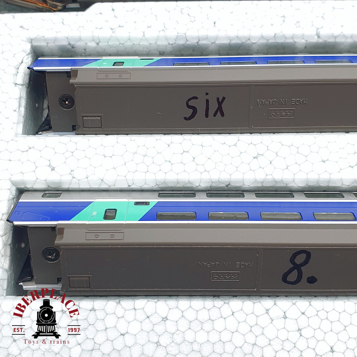 ♻️ Segunda mano - KATO K10916 TGV Duplex SNCF set tren eléctrico N escala 1:160