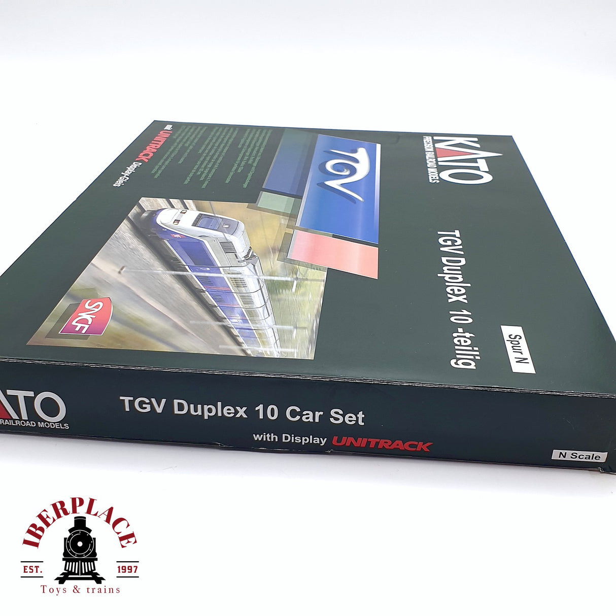 ♻️ Segunda mano - KATO K10916 TGV Duplex SNCF set tren eléctrico N escala 1:160