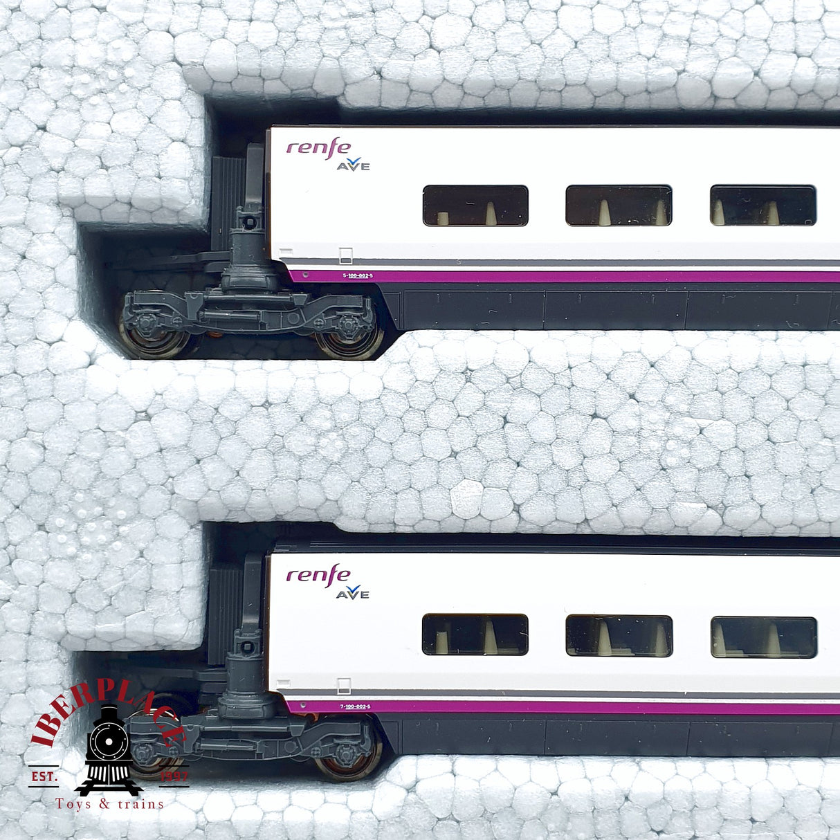♻️ Segunda mano - KATO 10719-3 set tren eléctrico AVE Renfe operadora serie 100 N escala 1:160