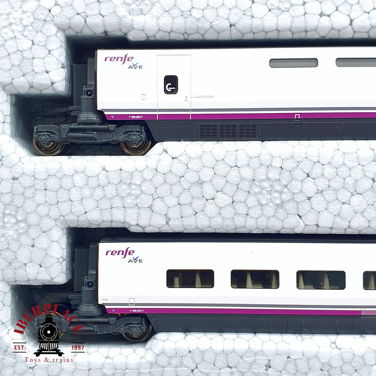 ♻️ Segunda mano - KATO 10719-3 set tren eléctrico AVE Renfe operadora serie 100 N escala 1:160
