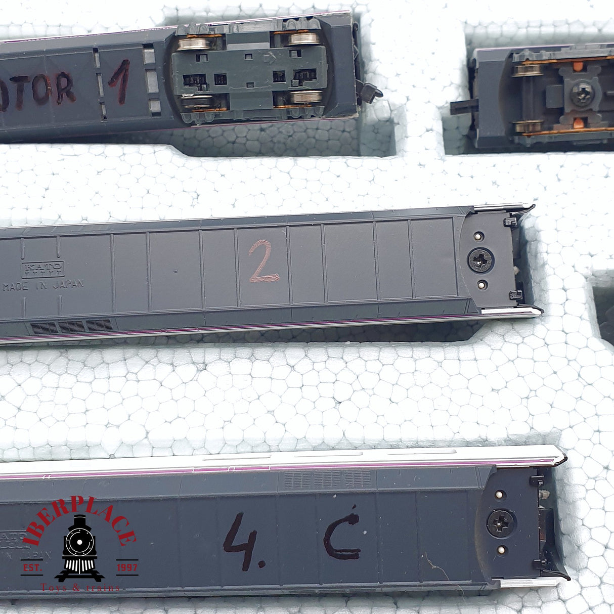♻️ Segunda mano - KATO 10719-3 set tren eléctrico AVE Renfe operadora serie 100 N escala 1:160