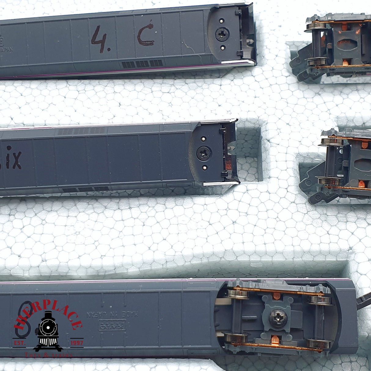 ♻️ Segunda mano - KATO 10719-3 set tren eléctrico AVE Renfe operadora serie 100 N escala 1:160