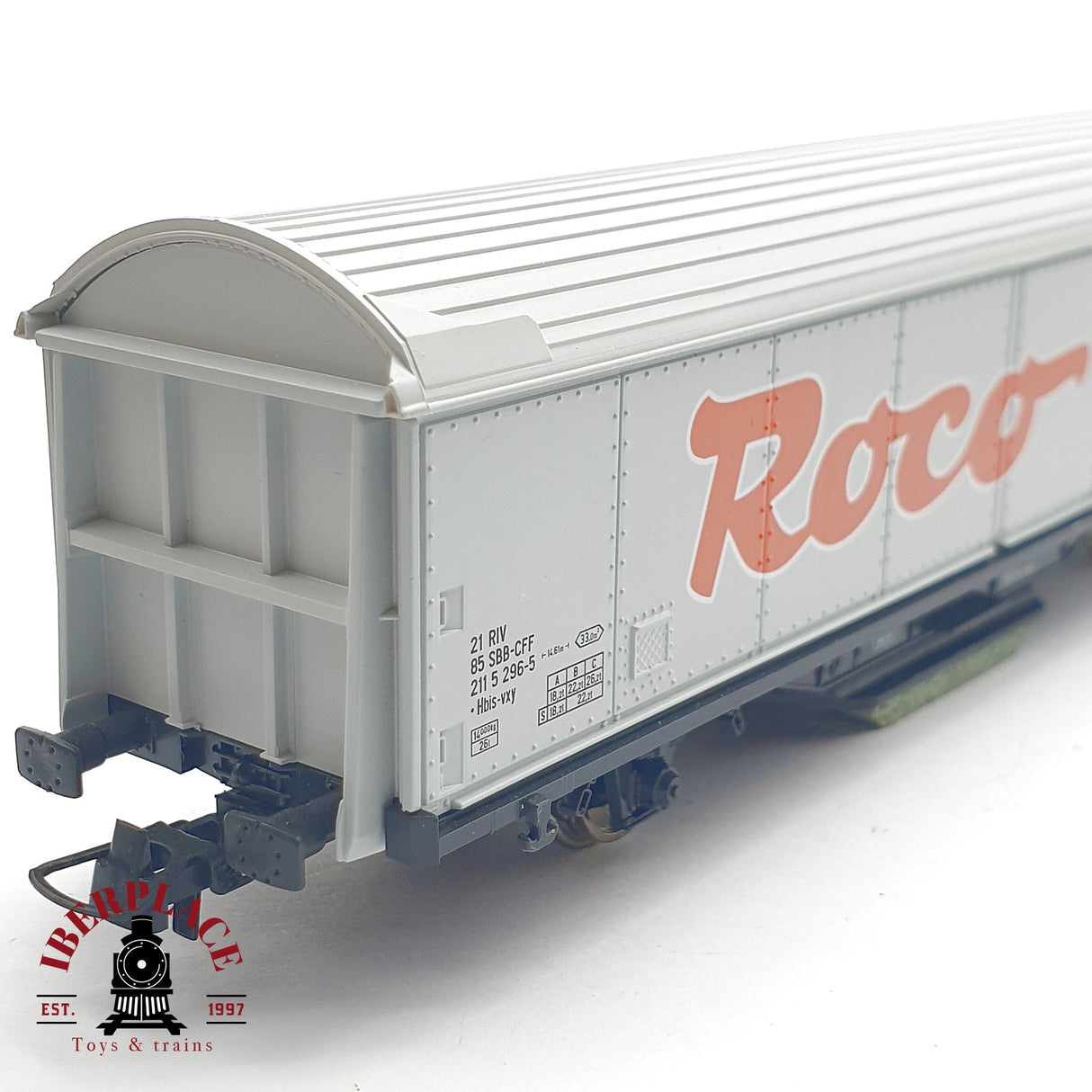 ♻️ Segunda Mano - Roco 46400 vagón mercancias limpia vías SBB CFF 211 5 296-5 H0 escala 1:87