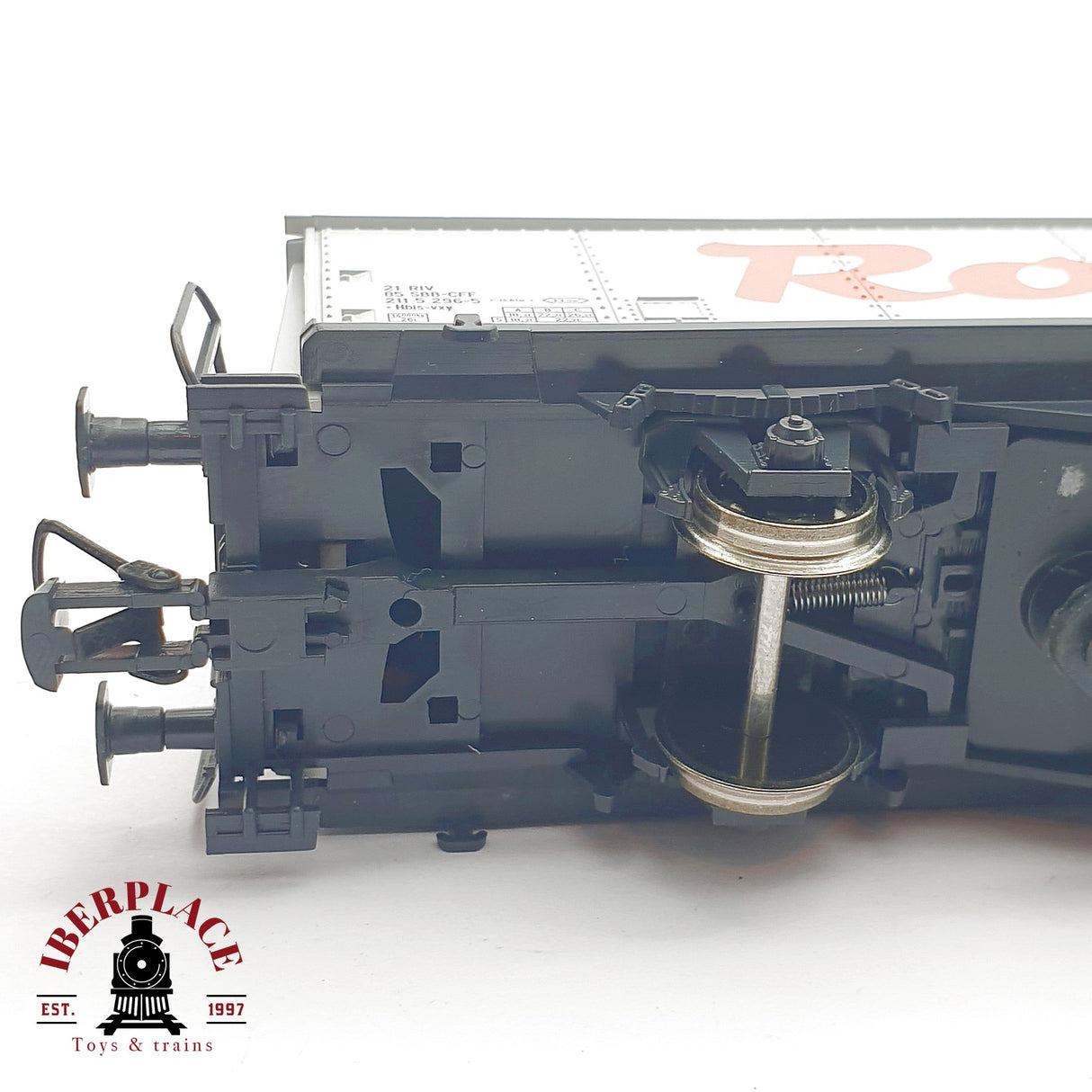 ♻️ Segunda Mano - Roco 46400 vagón mercancias limpia vías SBB CFF 211 5 296-5 H0 escala 1:87