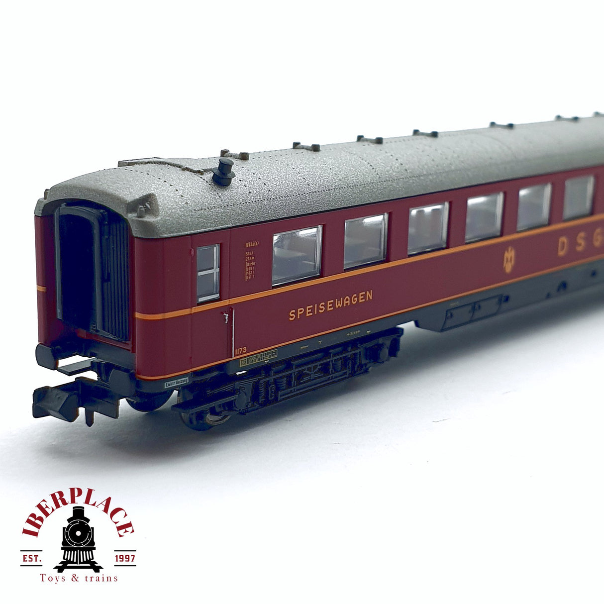 ♻️ 2da mano - Minitrix vagón pasajeros restaurante DSG N escala 1:160