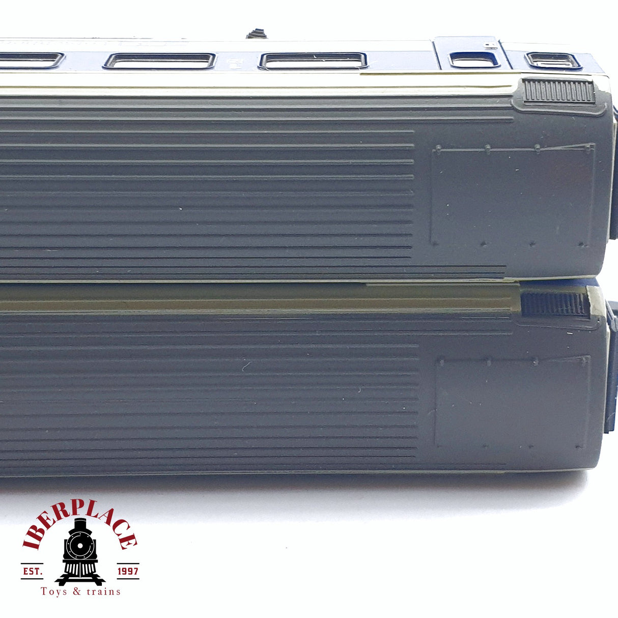 ♻️ 2da mano - Roco 2x 24277/78 vagones pasajero BLS Lötschbergbahn N escala 1:160