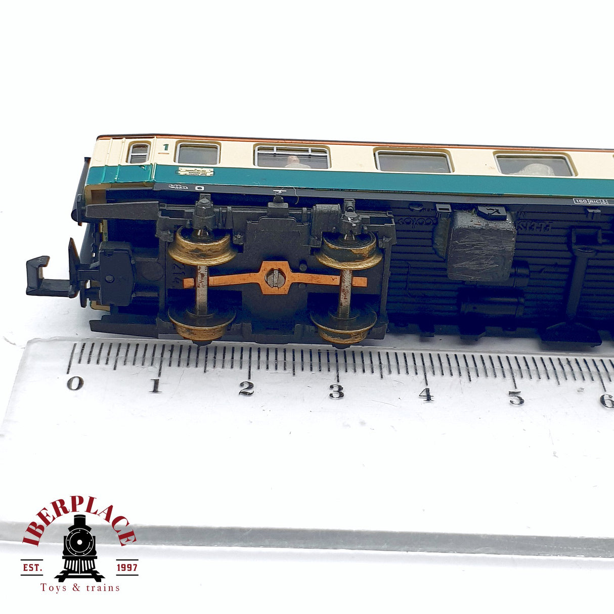 ♻️ 2da mano - Fleischmann 8191 vagón pasajeros DB clase 1 N escala 1:160