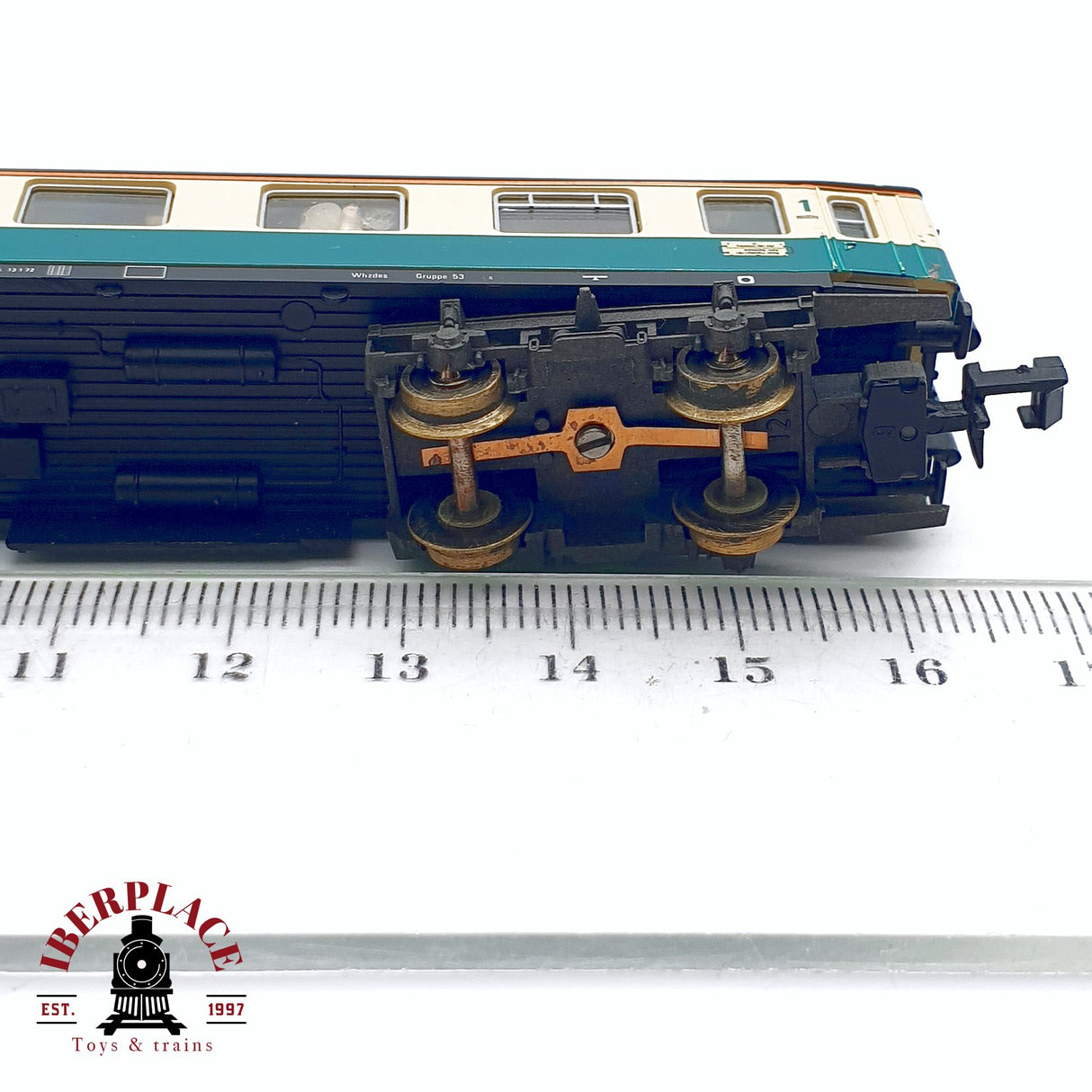 ♻️ 2da mano - Fleischmann 8191 vagón pasajeros DB clase 1 N escala 1:160