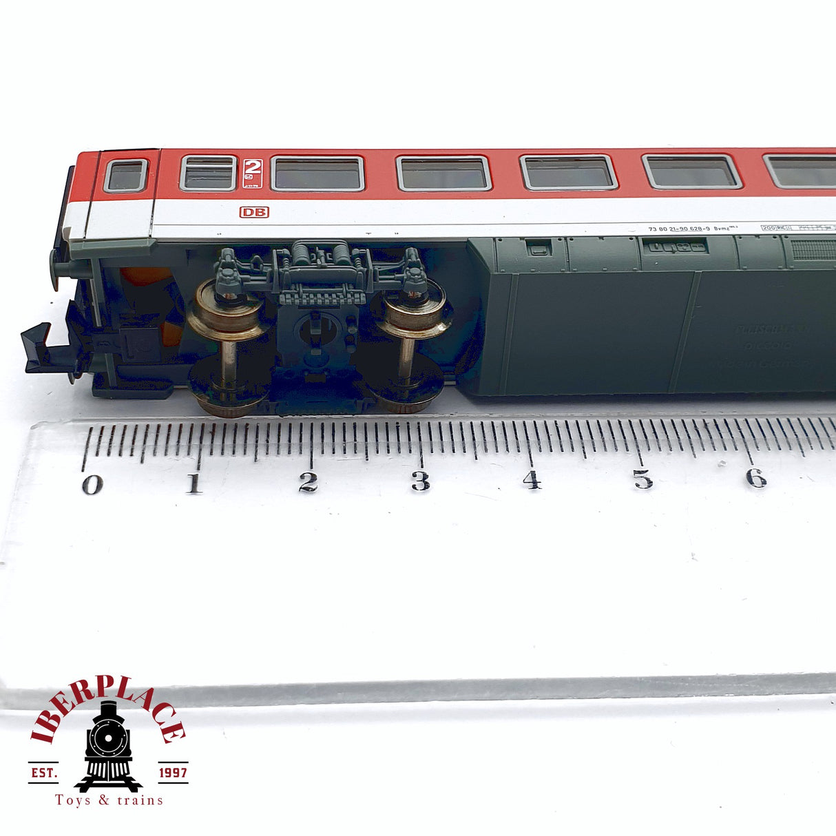 ♻️ 2da mano - Fleischmann 8604K vagon pasajeros DB clase 2 N escala 1:160