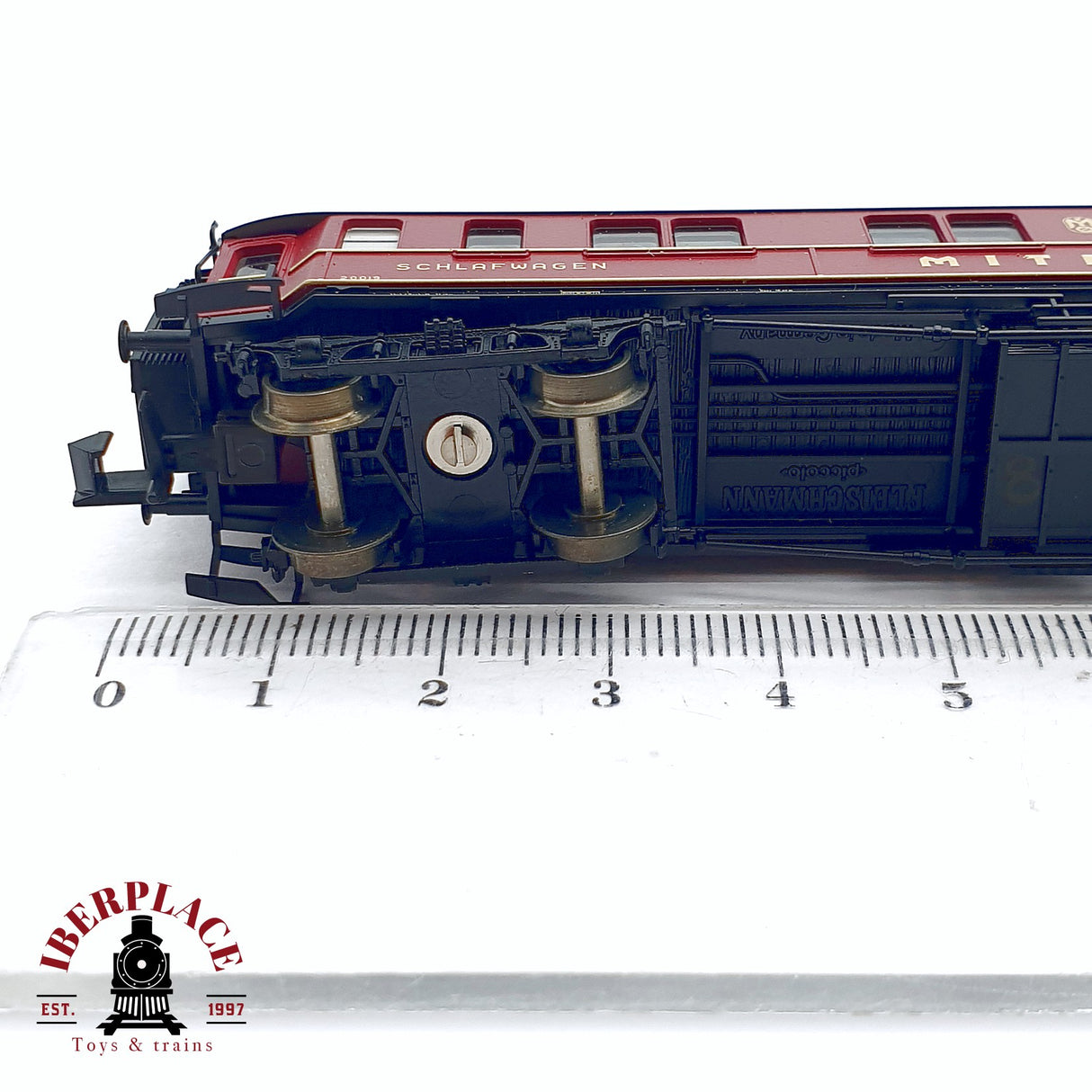 ♻️ 2da mano - Fleischmann 8078K vagón coche cama mitropa 20019 N escala 1:160