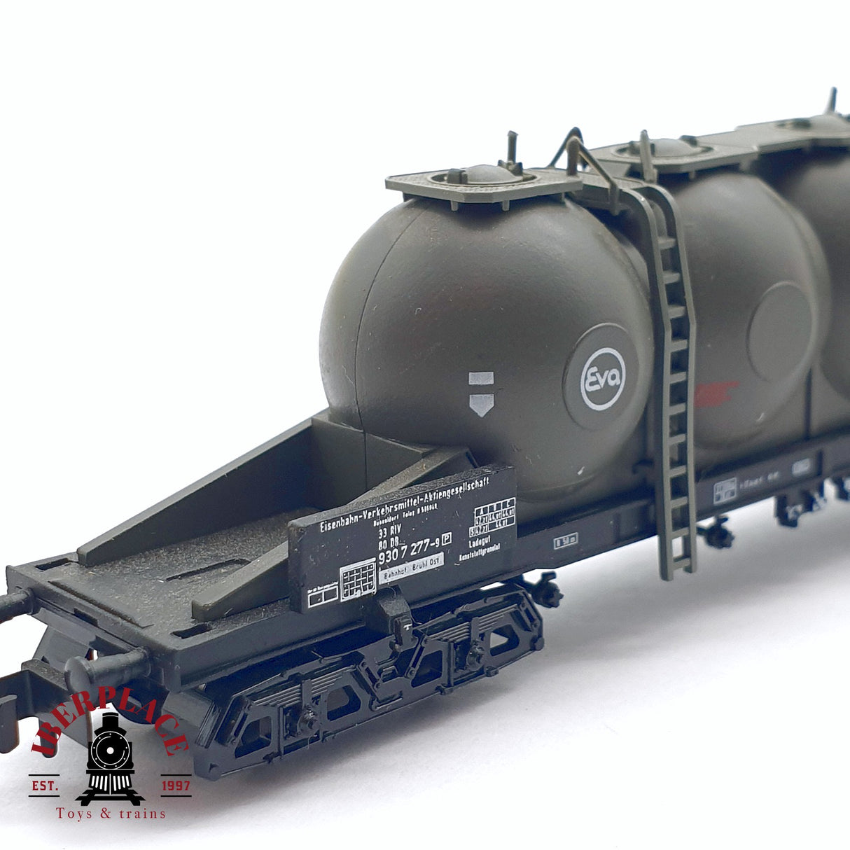 ♻️ 2da mano - Minitrix 13627K vagon silo Eva DB 930 7 277-9 N escala 1:160