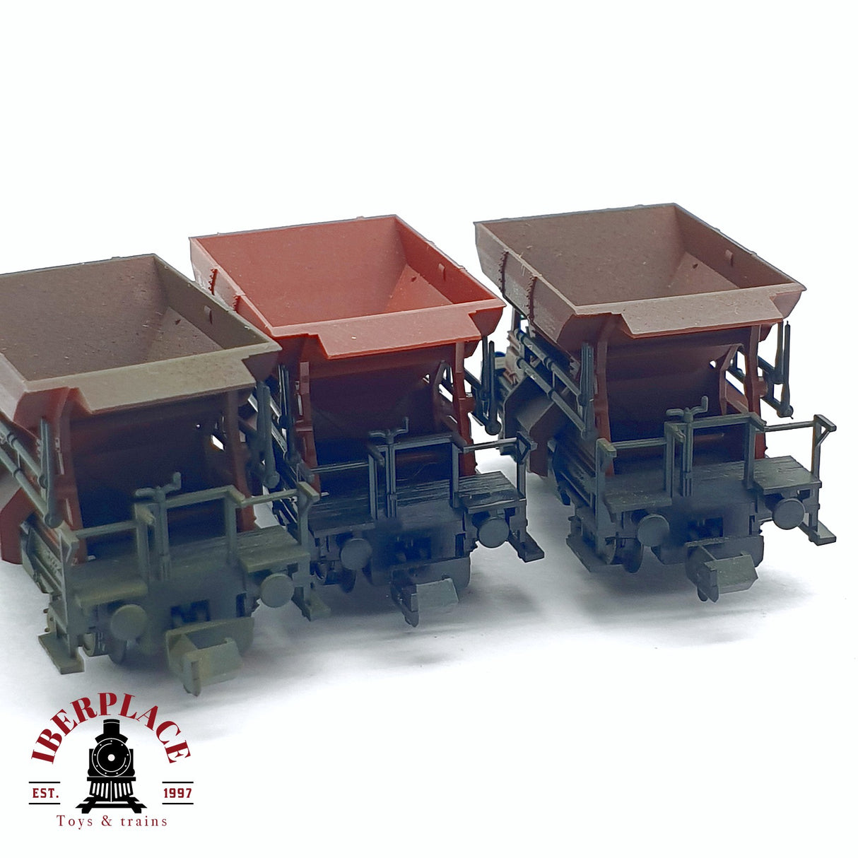 ♻️ 2da mano - Fleischmann 82 8228 vagones tolva DB Stuttgart N escala 1:160