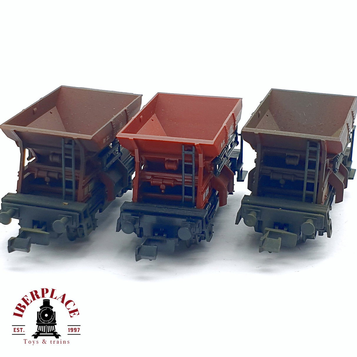 ♻️ 2da mano - Fleischmann 82 8228 vagones tolva DB Stuttgart N escala 1:160