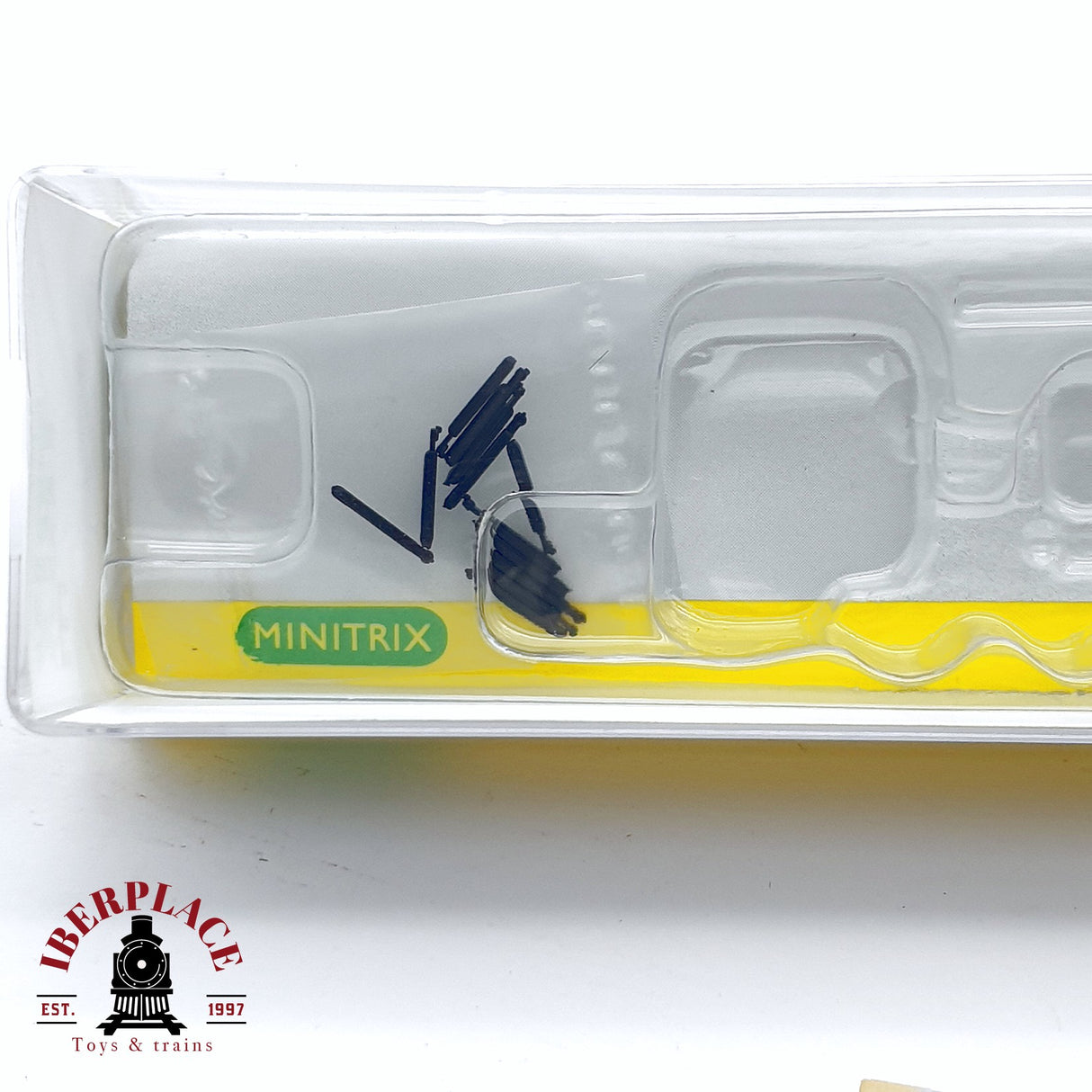 ♻️ 2da mano - Minitrix 15340 vagón plataforma profi club año 2005 N escala 1:160