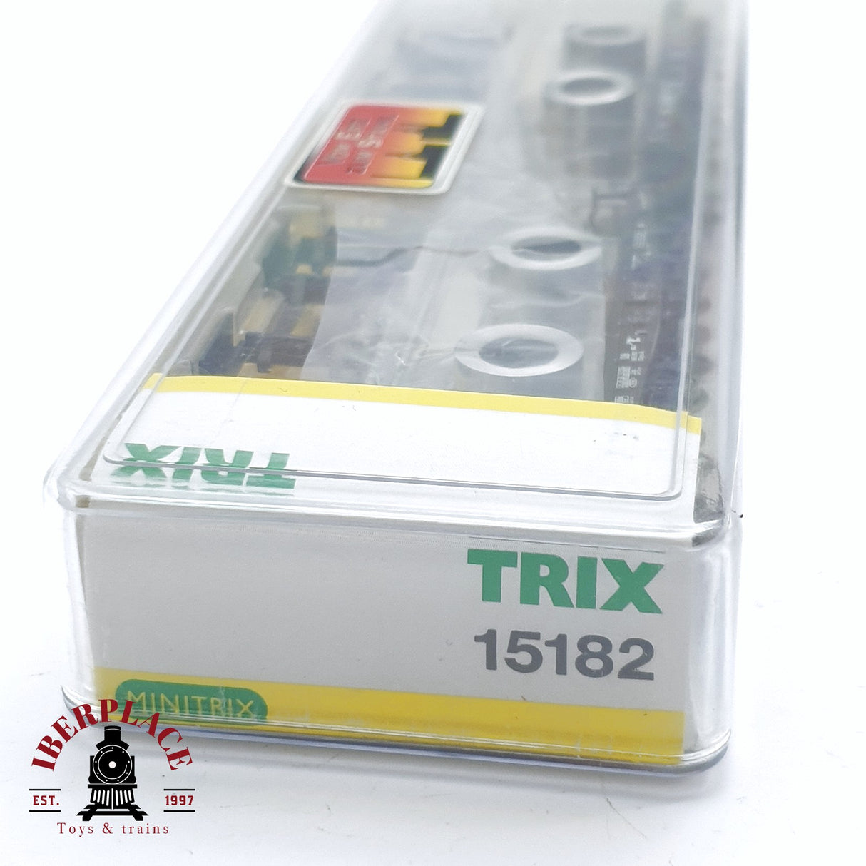 ♻️ 2da mano - Minitrix 15182 set de vagones plataforma DB N escala 1:160