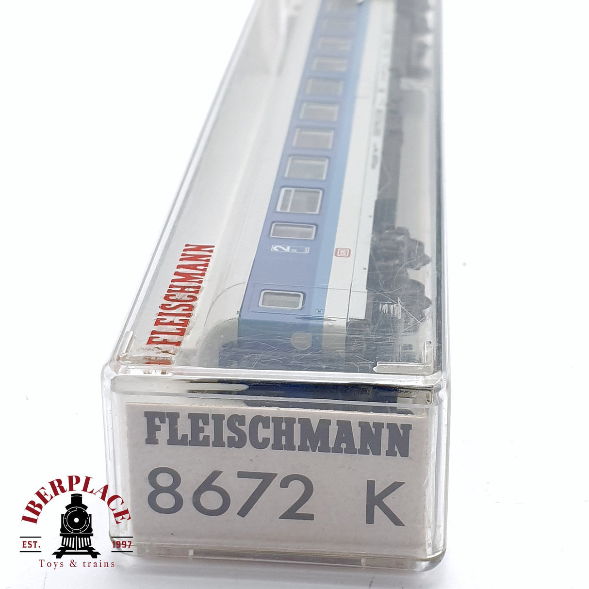 ♻️ 2da mano - Fleischmann 8672K vagón pasajeros DB clase 2 N escala 1:160