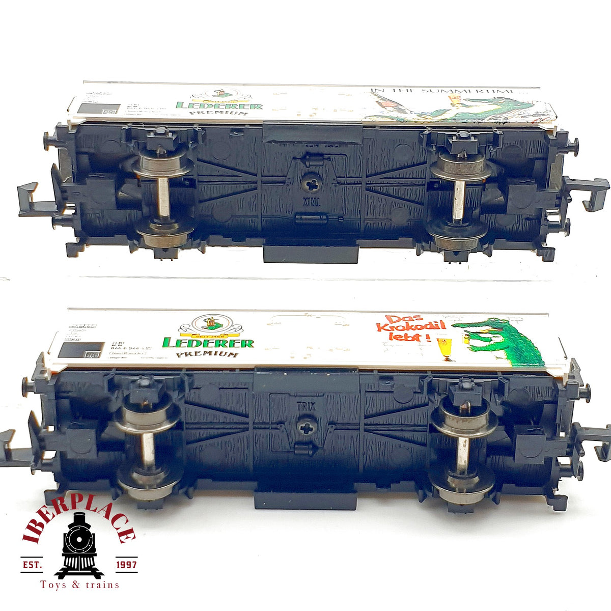 ♻️ Minitrix 13913 K Set 2 Vagones Cervezeros Lederer Premium DB Ep V escala N 1:160