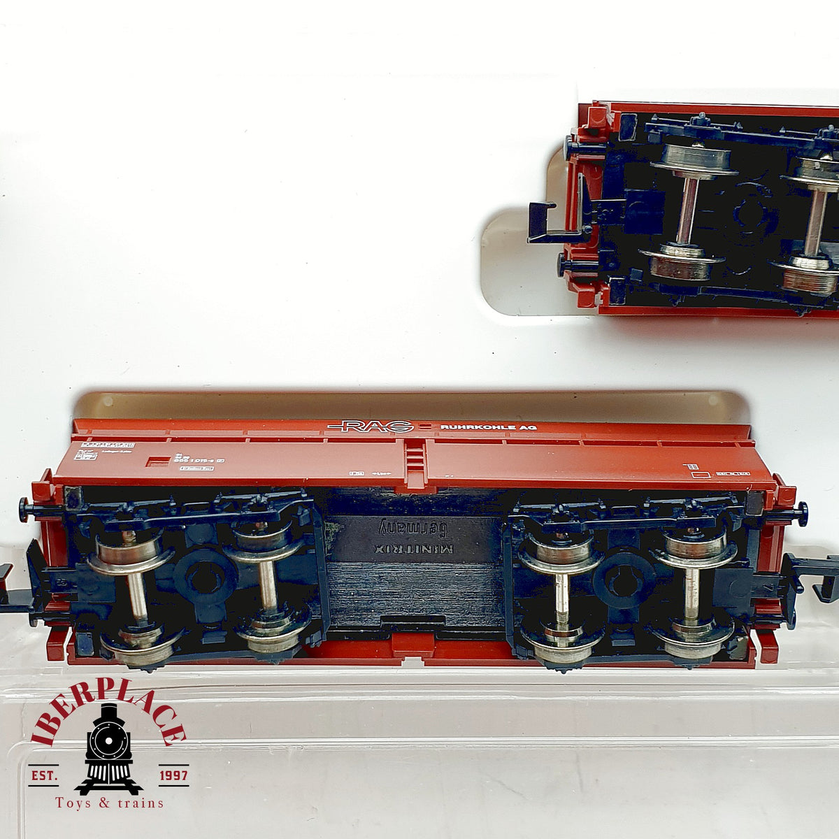 ♻️ Minitirx 13981 Set vagones tolva RAG Ruhrkohle AG DB Ep IV escala N 1:160