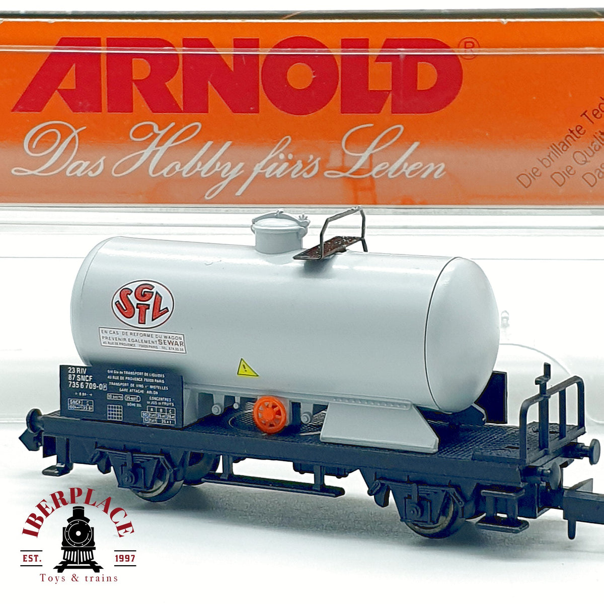 ♻️ Arnold 4334 Vagon cisterna SGTL SNCF Ep IV escala N 1:160
