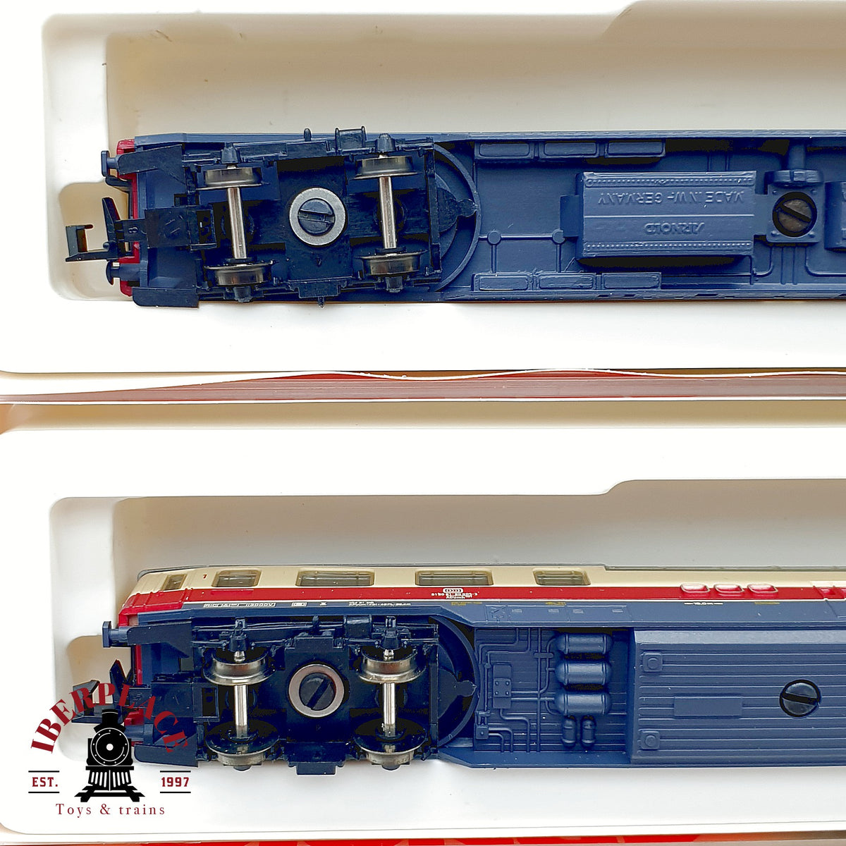 ♻️ Arnold 5x vagones TEE InterCity Panorama DSG DB Ep III IV escala N 1:160