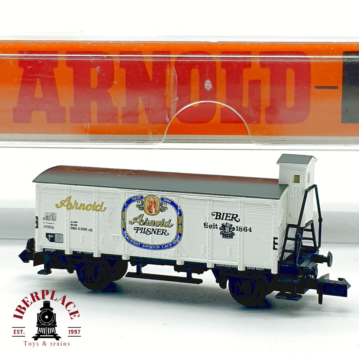 ♻️ Arnold 4282 Vagon cervecero garita Arnold Pilsner DB Ep IV escala N 1:160