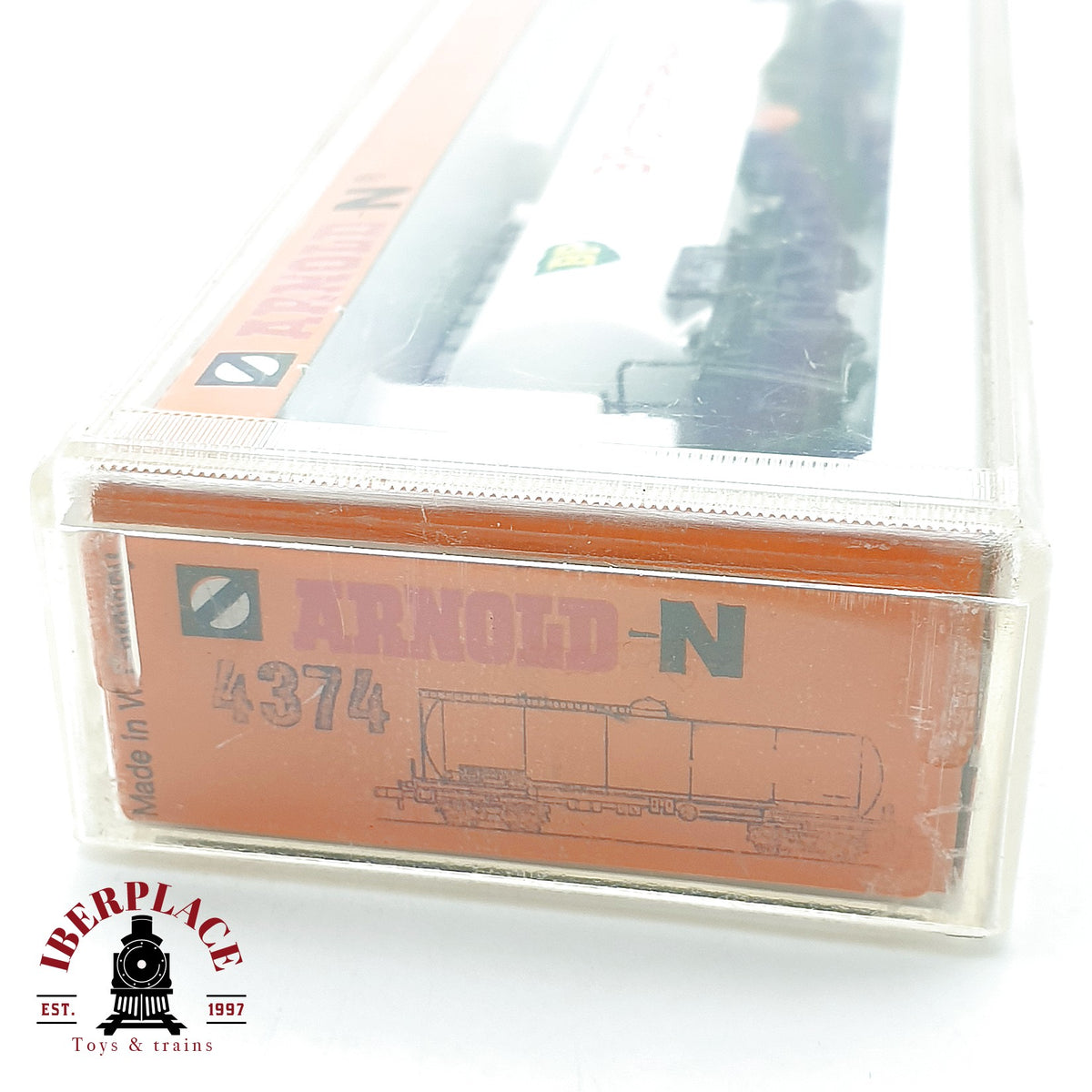 ♻️ Arnold 4374 Vagón Cisterna 4 Ejes BP Stromeyer DB Ep IV escala N 1:160