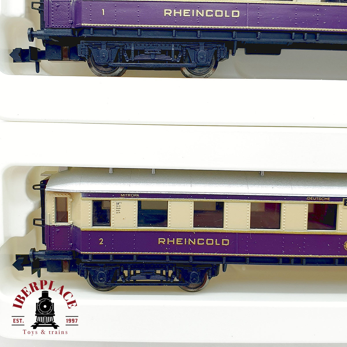 ♻️ Arnold 5801 5802 5803 Set 5x vagones Rheingold DRG Ep II escala N 1:160
