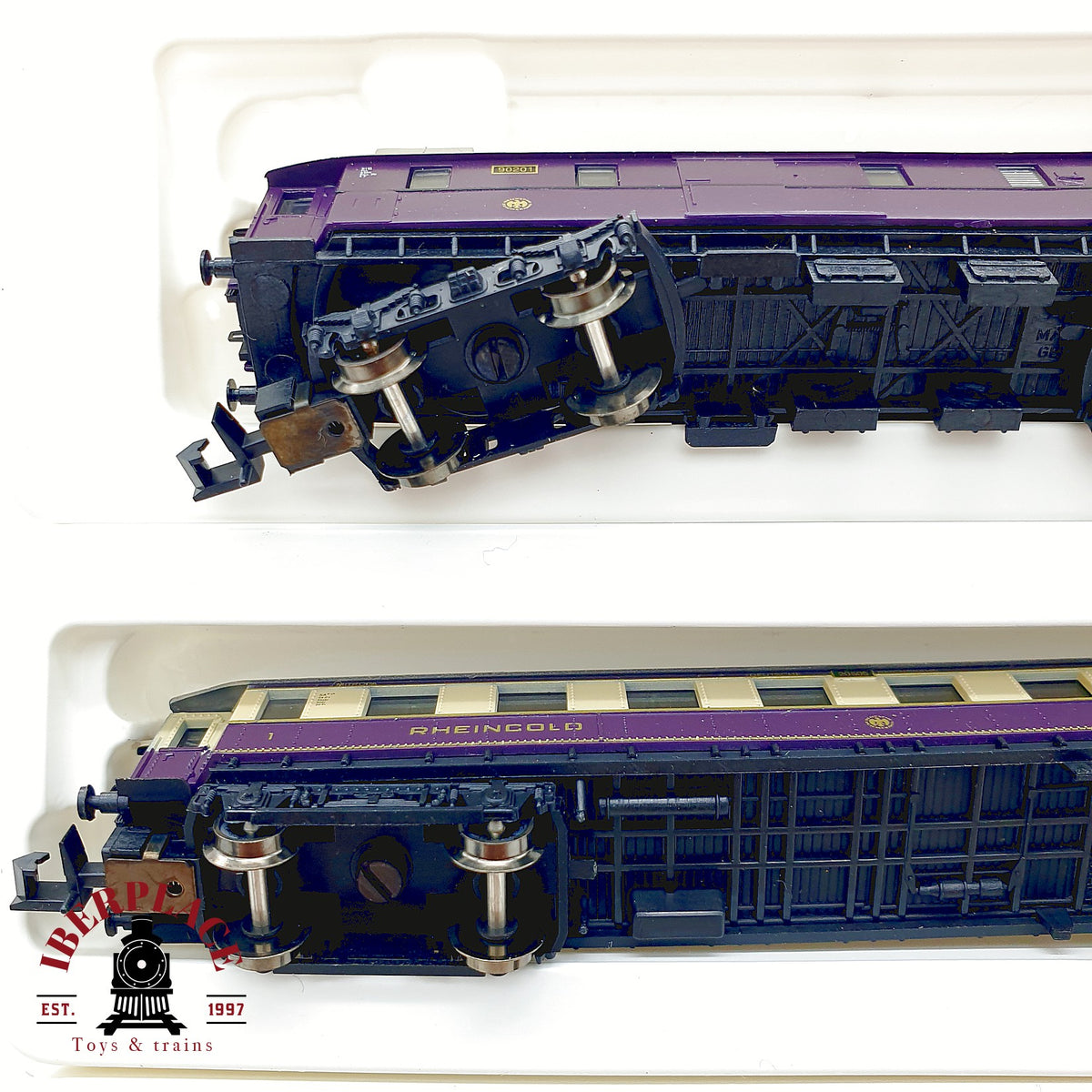 ♻️ Arnold 5801 5802 5803 Set 5x vagones Rheingold DRG Ep II escala N 1:160