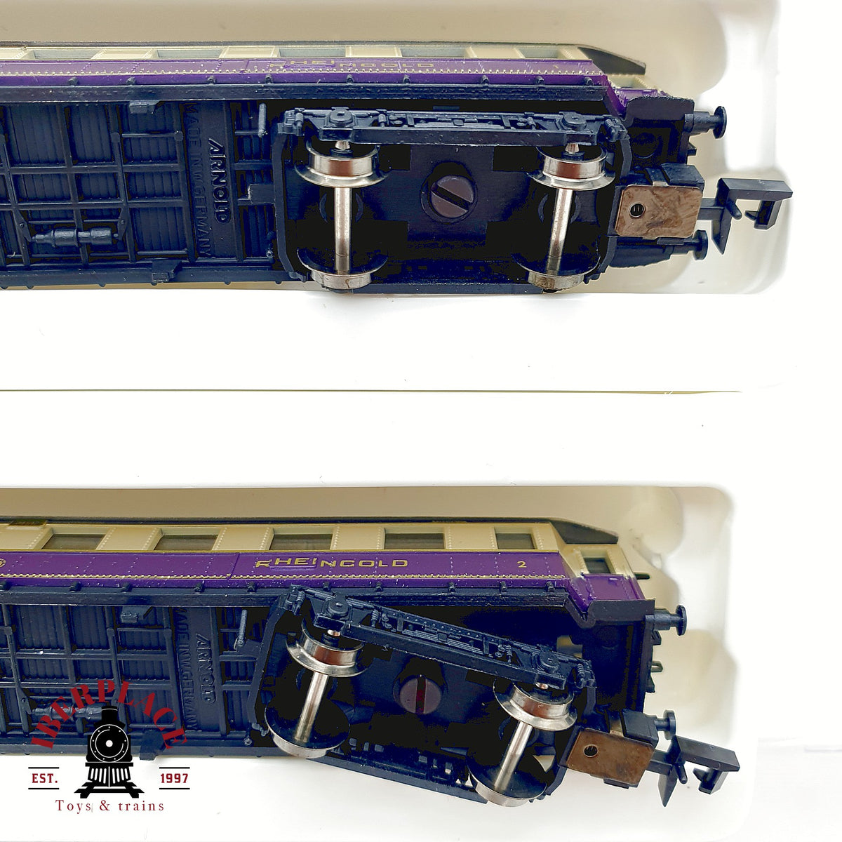 ♻️ Arnold 5801 5802 5803 Set 5x vagones Rheingold DRG Ep II escala N 1:160
