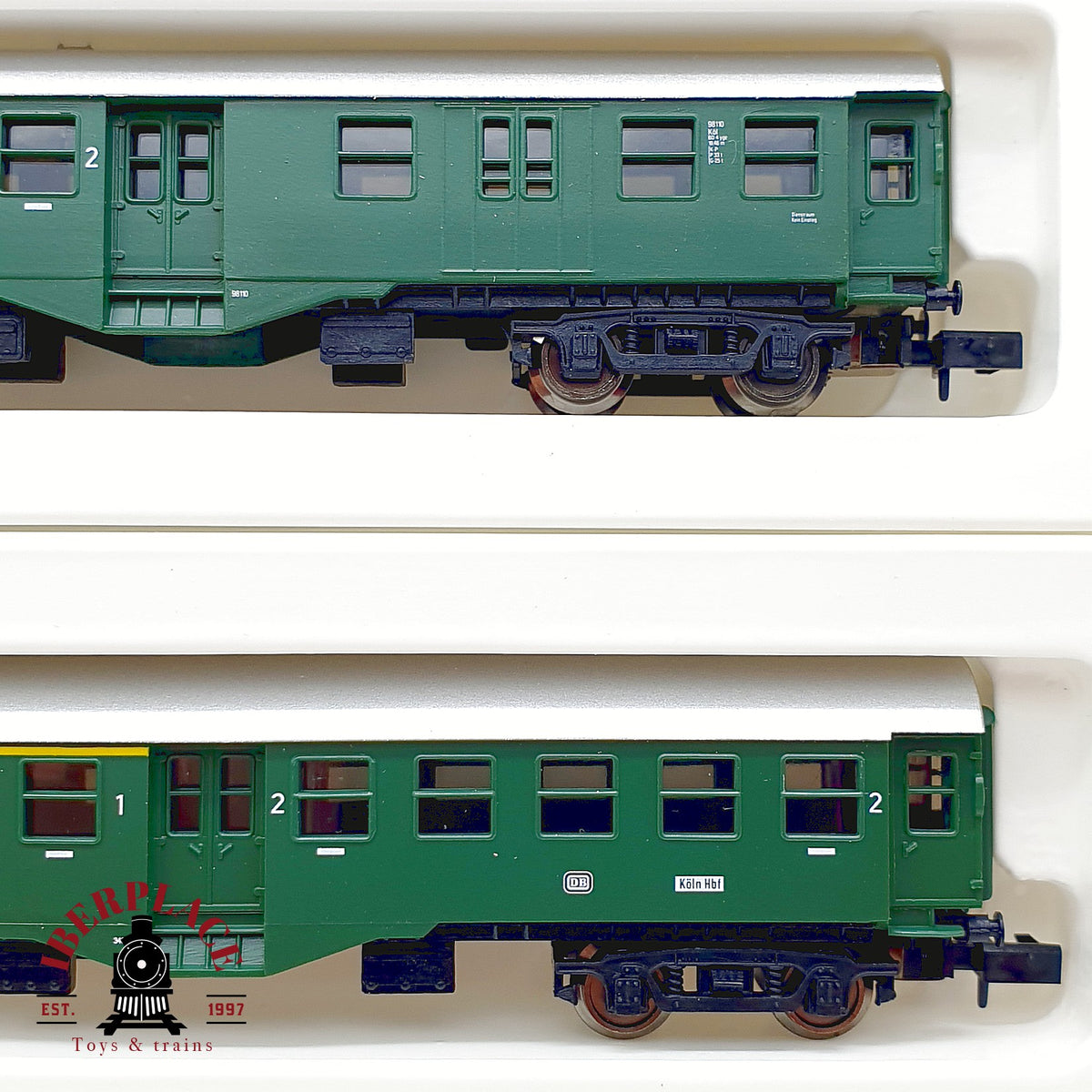 ♻️ Arnold 5804 5805 5806 Set 4x vagones pasajeros 4 ejes DB Ep III N 1:160