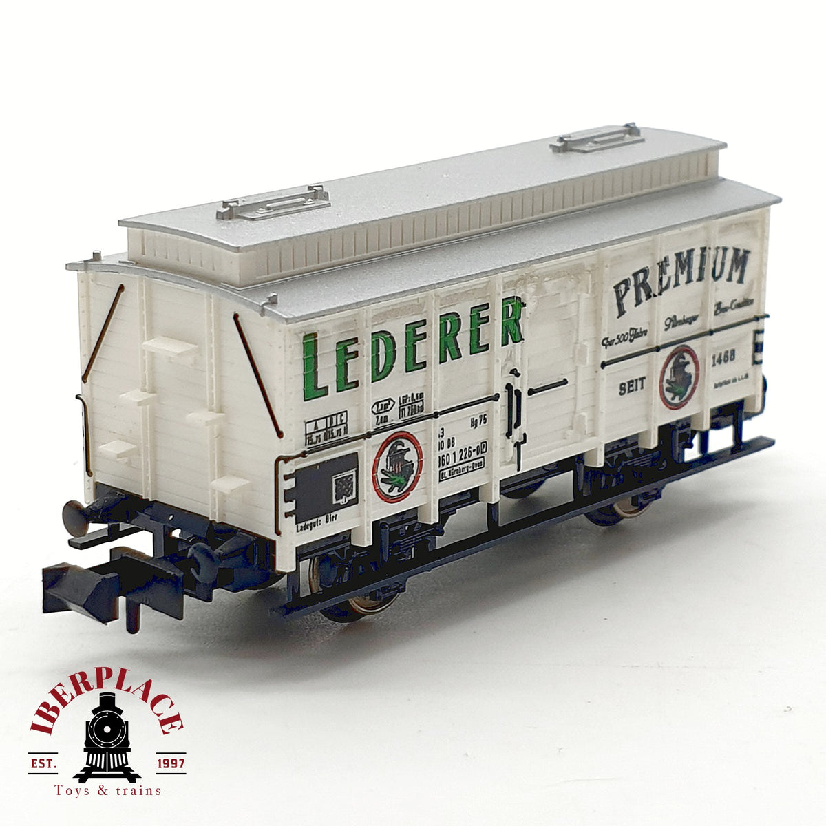 ♻️ Minitrix 13604 Vagon cervecero Lederer Premium DB Ep IV escala N 1:160
