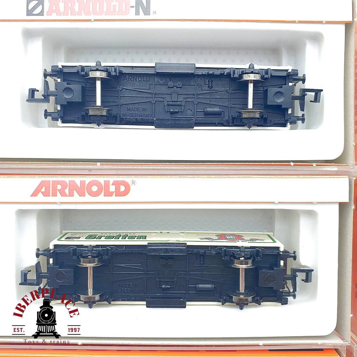 ♻️ Arnold 6x Vagones Cervezeros Schultheiss Hannen Ayinger DB Ep IV escala N 1:160