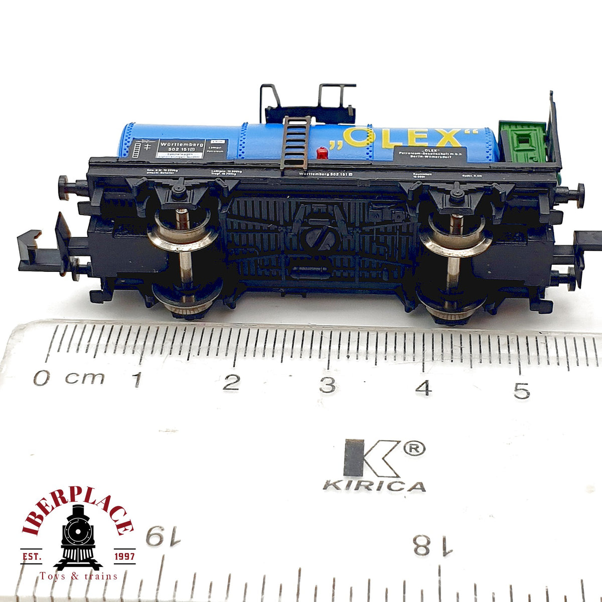 ♻️ Arnold 4524 Vagon Cisterna OLEX con Garita K.W.St.E. Ep I escala N 1:160