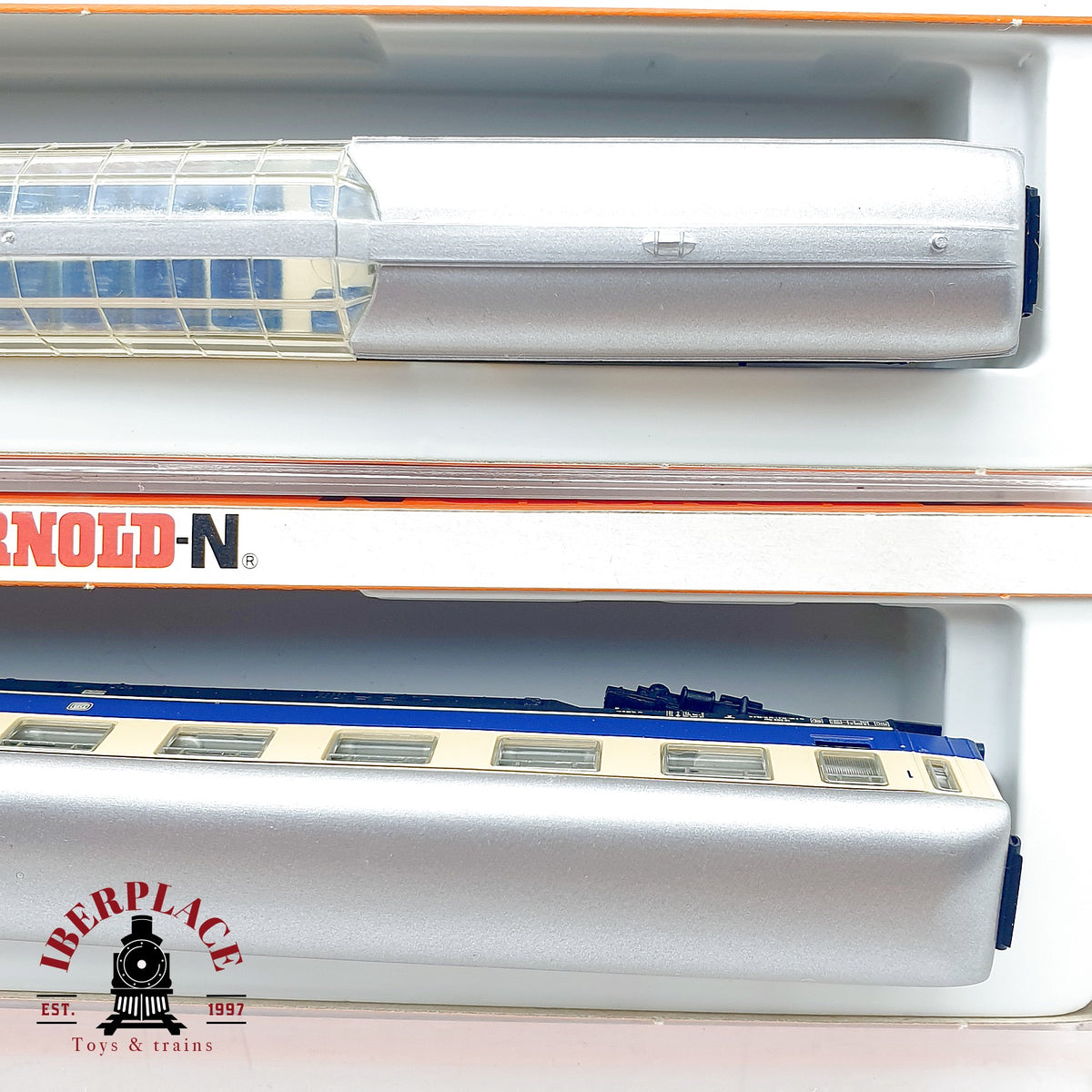 ♻️ Arnold 3860 3862 Set 2x vagones Rheingold Panorama 1a clase DB Ep III escala N 1:160