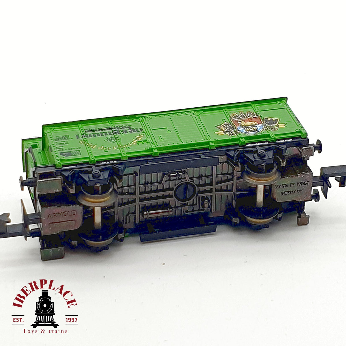 ♻️ Arnold 4266 Vagón cervecero garita Neumarkter Lammsbrau DB Ep IV escala N 1:160