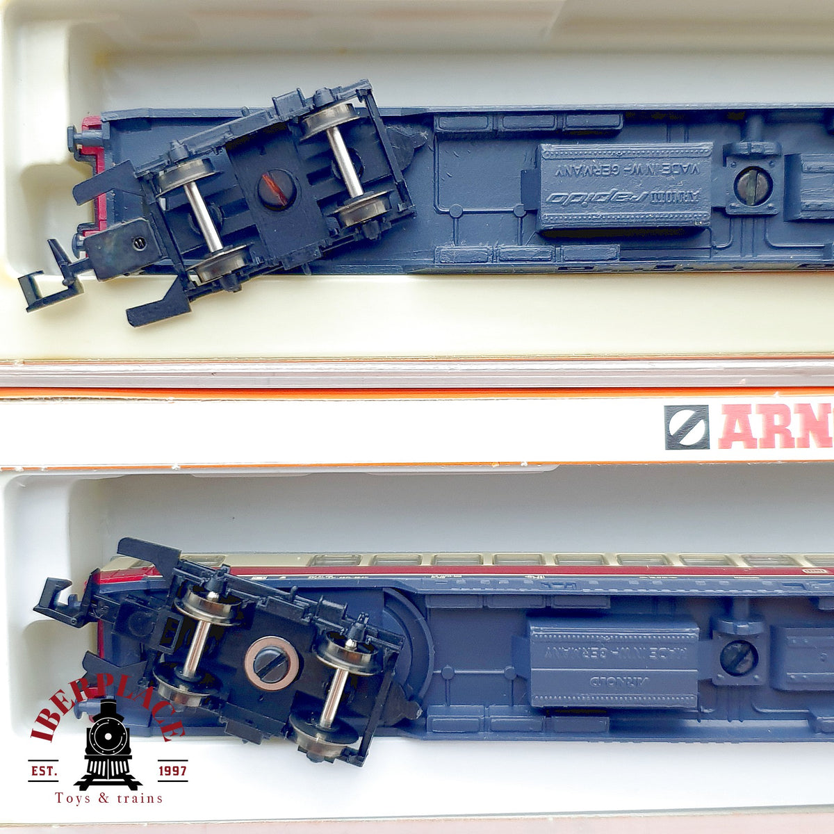 ♻️ Arnold 3280 3810 Set 2x vagones TEE InterCity 1a clase DB Ep IV escala N 1:160