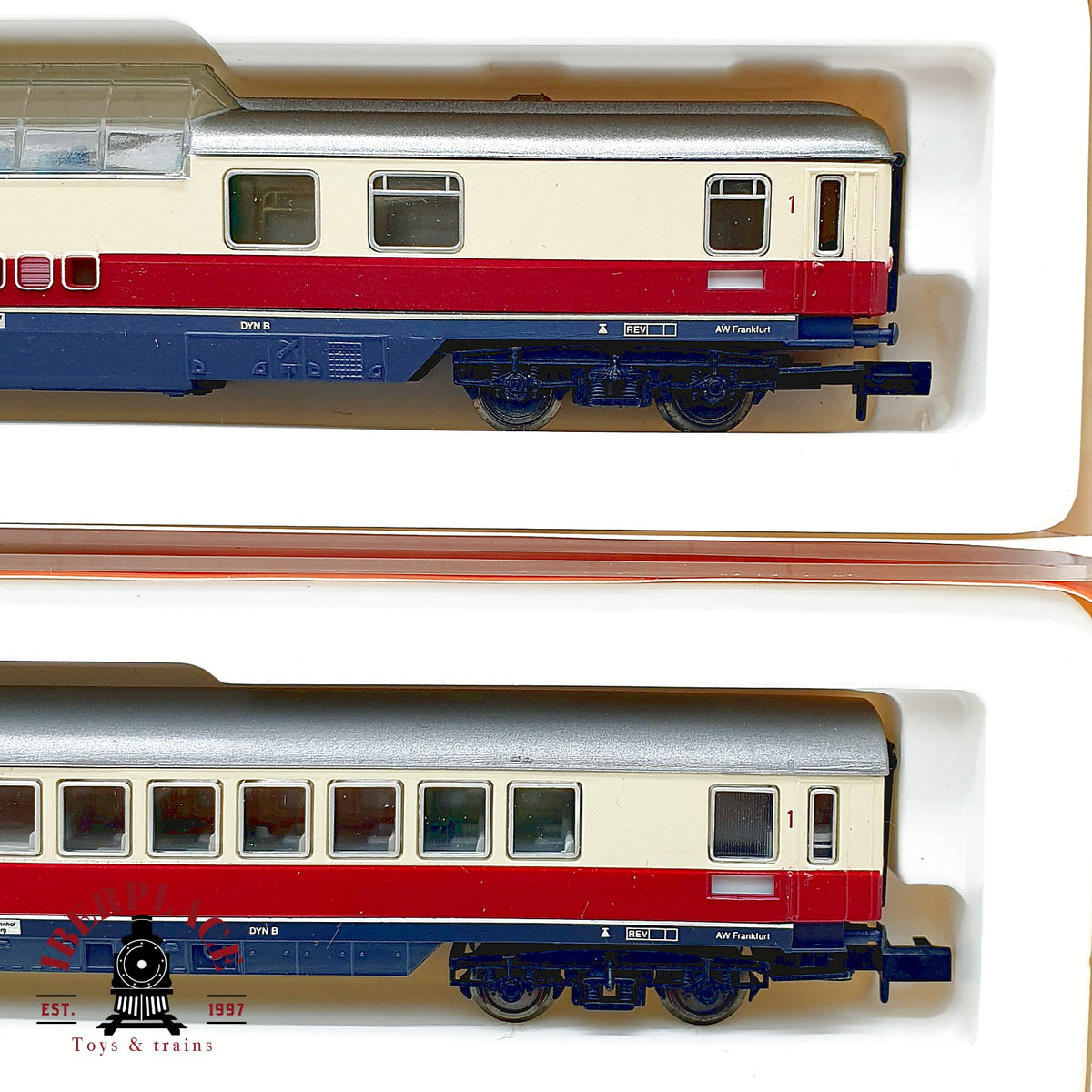 ♻️ Arnold 5x vagones TEE InterCity Panorama DSG DB Ep III IV escala N 1:160