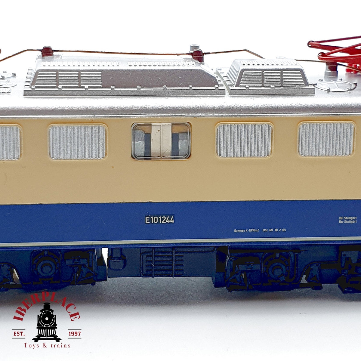 ♻️ Arnold 2315 Locomotora eléctrica E 10 1244 DB Ep III escala N 1:160