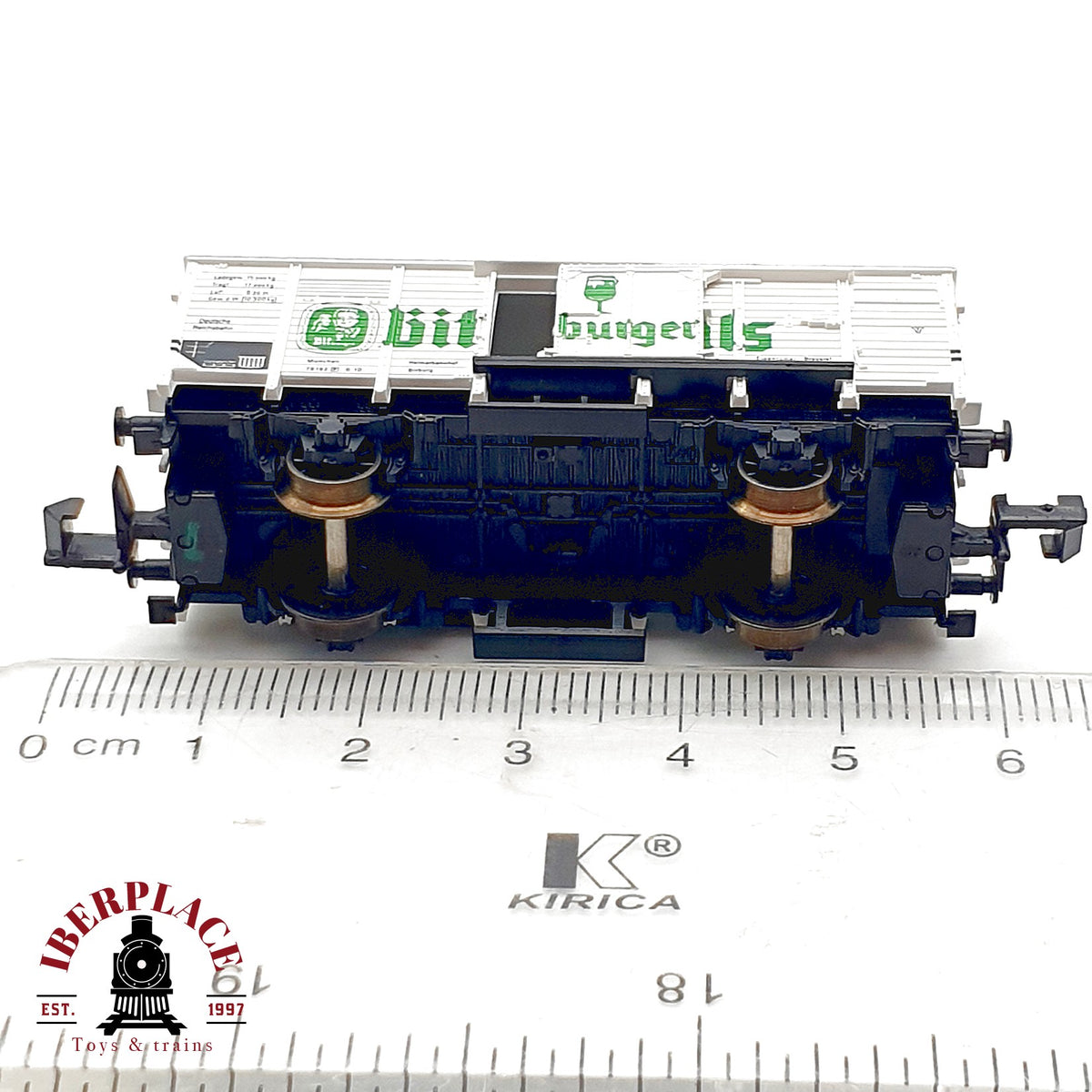 ♻️ Fleischmann 8362 Vagon Cervezero Bitburger Pils DRG Ep II escala N 1:160