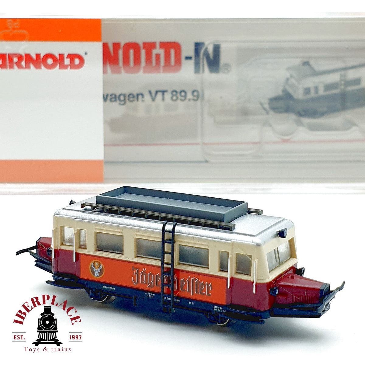 ♻️ Arnold 2921 Automotor VT 89 9 Wismarer Jagermeister Schweineschnauze Ep III escala N 1:160