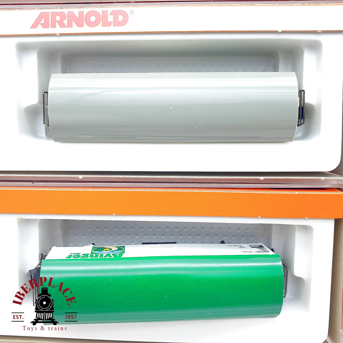 ♻️ Arnold 6x Vagones Cervezeros Schultheiss Hannen Ayinger DB Ep IV escala N 1:160