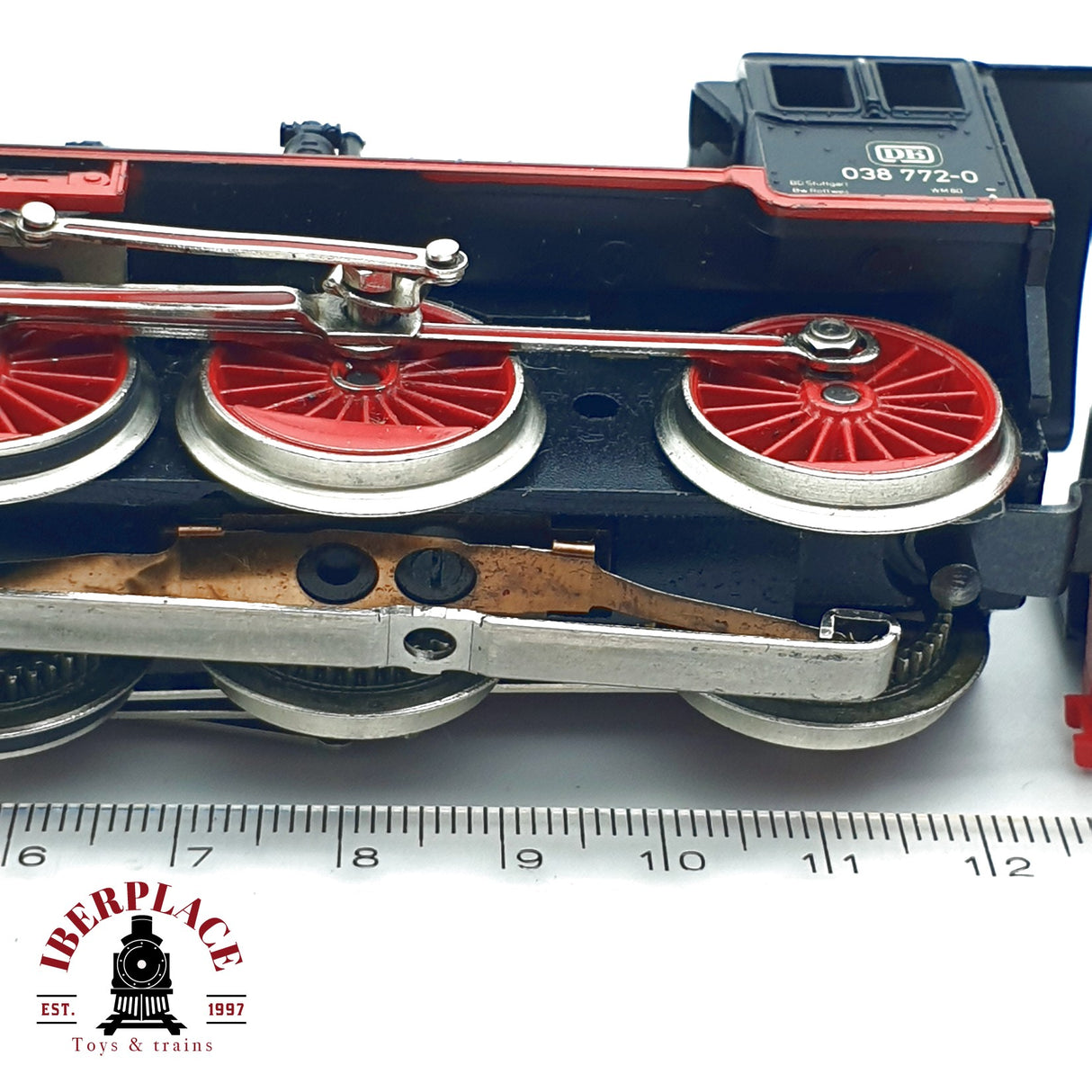 ♻️ DEFECTUOSA Märklin 3099 locomotora Digital BR 038 772-0 H0 escala 1:87 R06