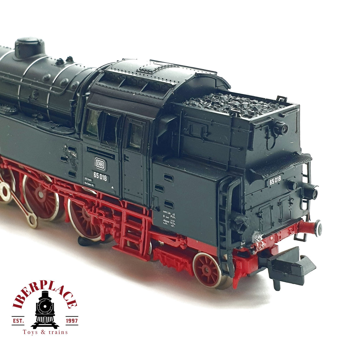 ♻️ Fleischmann 7065 Locomotora DB 65 018 para piezas o restaurar N escala 1:160 R06