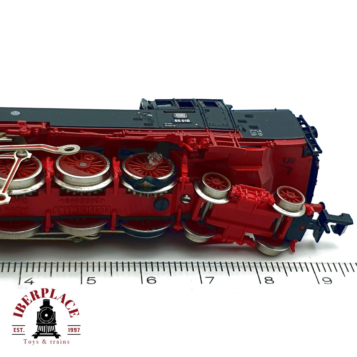 ♻️ Fleischmann 7065 Locomotora DB 65 018 para piezas o restaurar N escala 1:160 R06