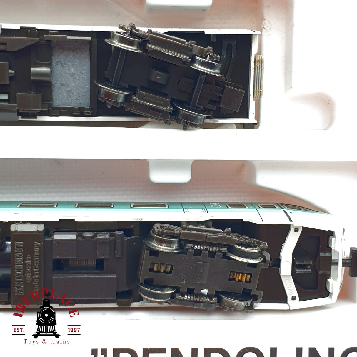 ♻️ Fleischmann 7415 Tren pendolino para piezas o restaurar DB N escala 1:160 R06