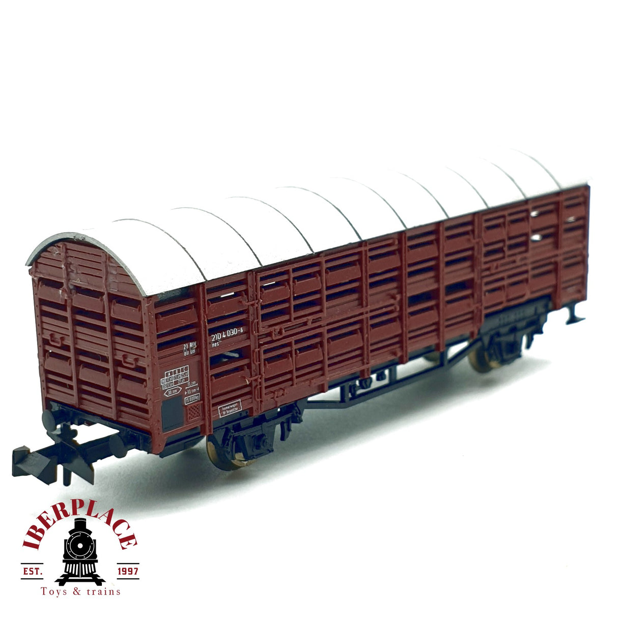 ♻️ Roco 25598 vagon cerrado transporte de ganado DB N escala 1:160 R06