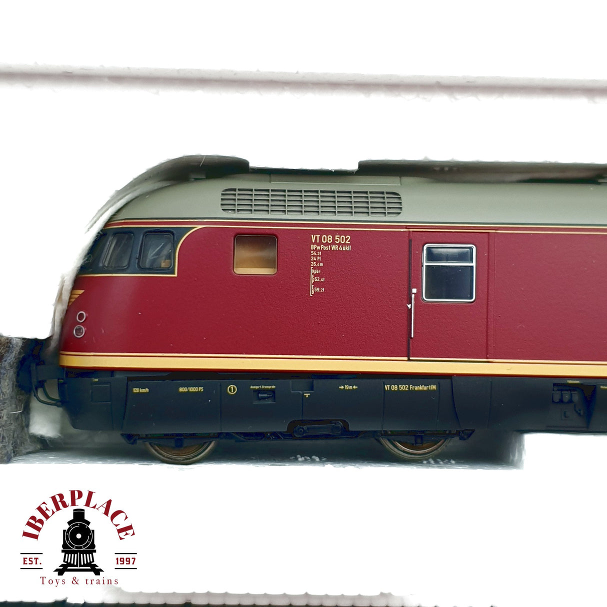 ♻️ Märklin 39080 Set Digital Locomotora DB BR VT08.5 con sonido H0 escala 1:87 R06