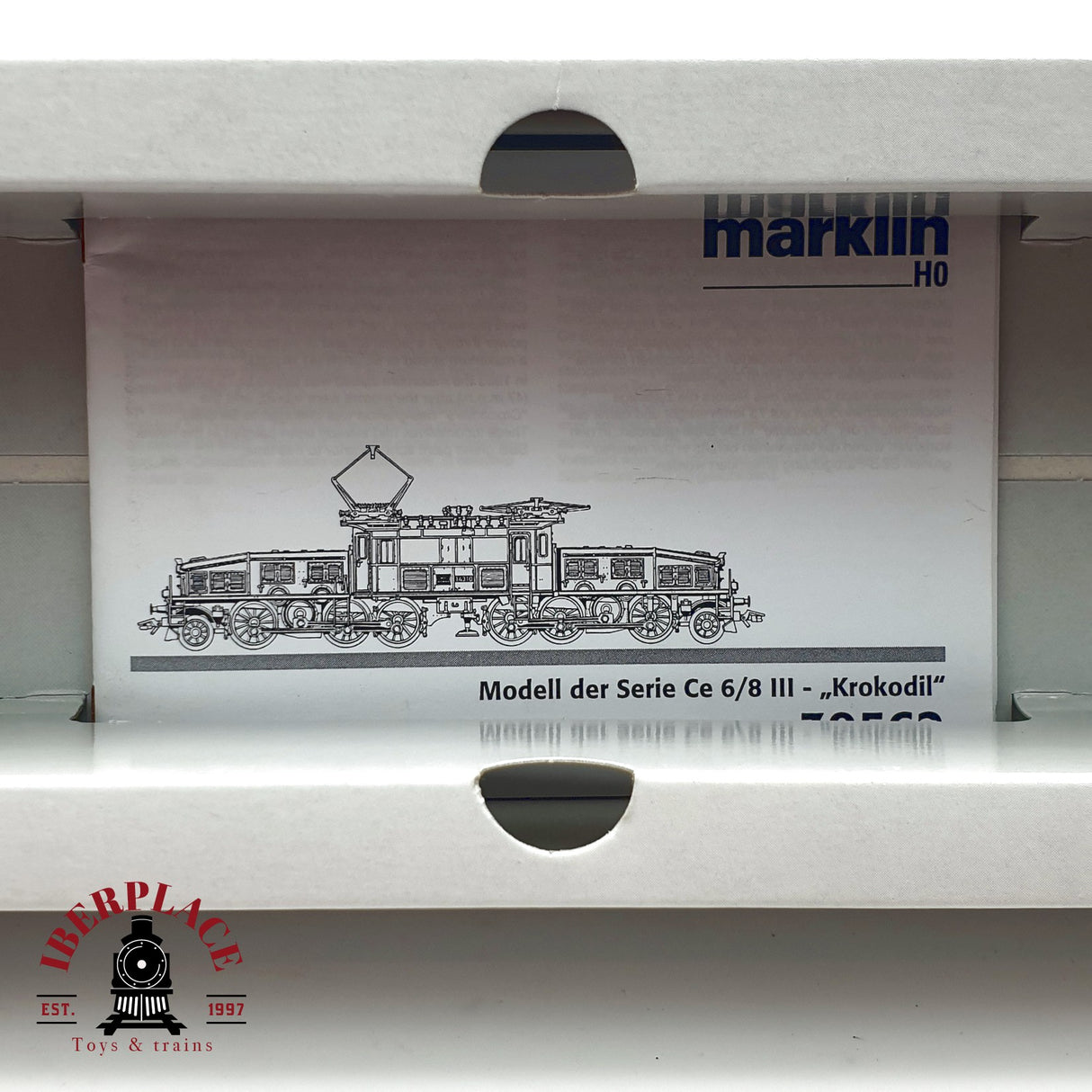 ♻️ Märklin 39562 Digital locomotora cocodrilo 14308 SBB Ep II H0 escala 1:87 R06